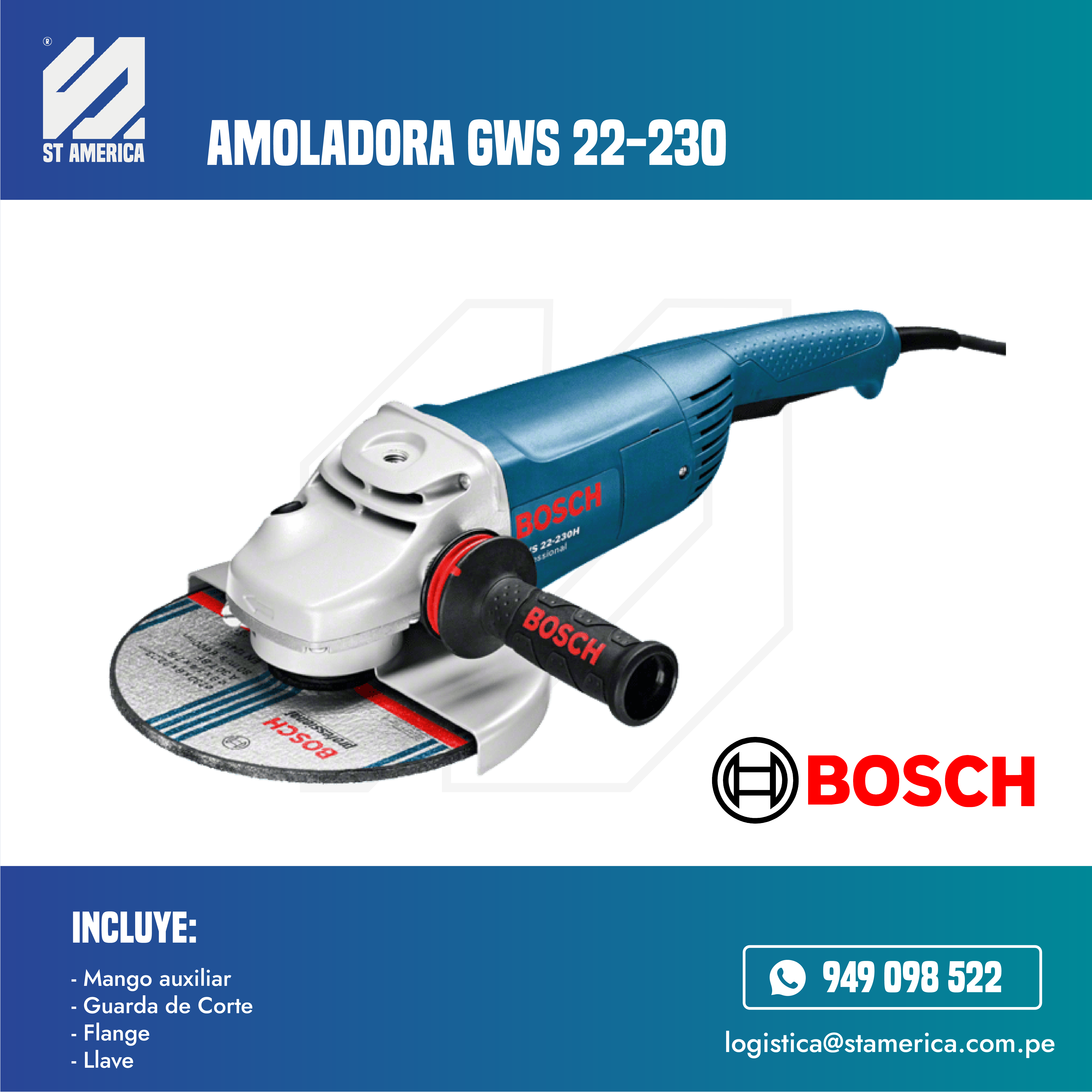 Amoladora GWS 22 - 230