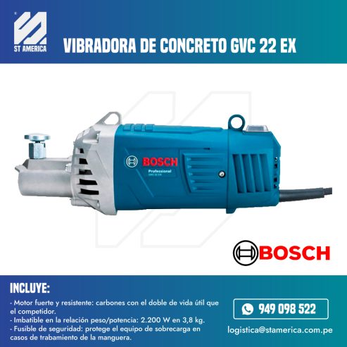 VENTA DE VIBRADORA DE CONCRETO GVC 22 EX