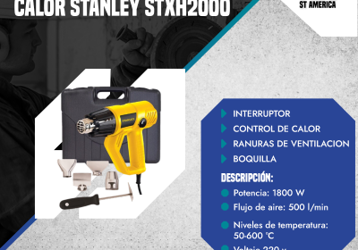 ALQUILER DE PISTOLA DE CALOR STANLEY STXH2000