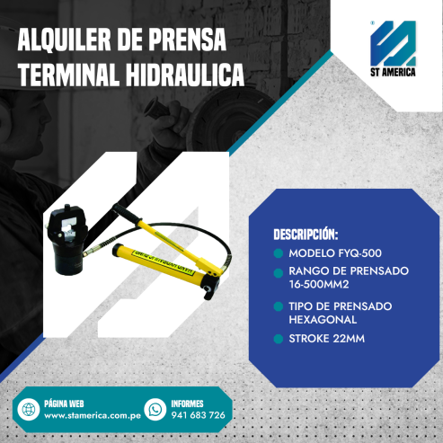 Prensa-terminal-hidraulica