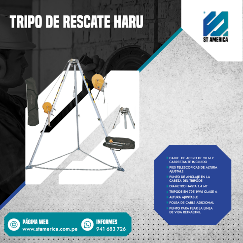 ALQUILER DE TRIPO DE RESCATE HARU