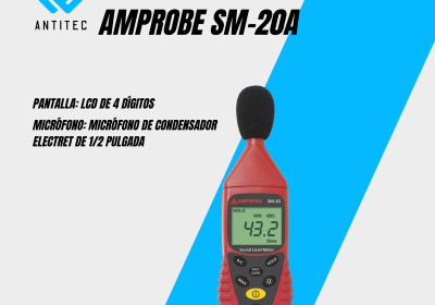Alquiler de Sonometro Amprobe SM-20A